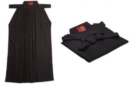 foto ern Hakama - Polyester-Rayon H-2